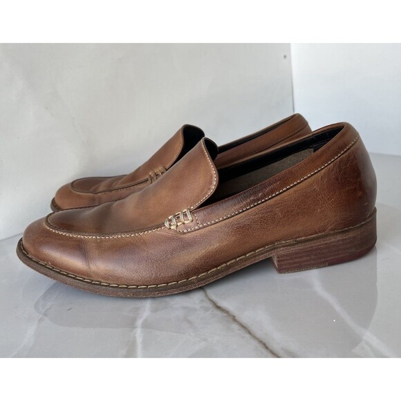 Cole Haan Air Brown Leather Loafers C09305 Men Dress Shoes Sz 8.5 M Slip On main image 11